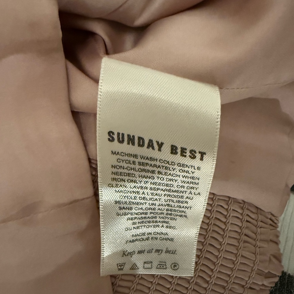 Aritzia Sunday Best Blush Pink Satin Camisole - Picture 6 of 6